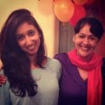 Sujata Kumar with her daughter