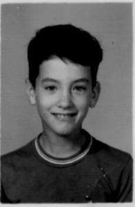 Tom Hanks in his childhood
