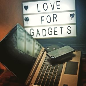 Zuber K. Khan Love for Gadgets