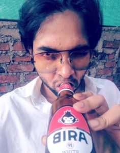 Abhishek Banerjee Drinking