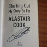 Alastair Cook's Signature