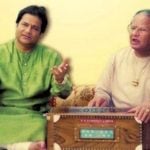 Anup Jalota with his father Purshottam Das Jalota