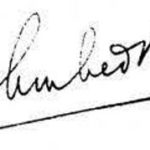 B. R. Ambedkar's Signature