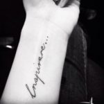 Ileana Dcruz's tattoo on her wrist