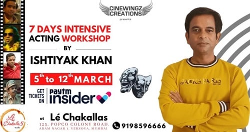 Ishtiyak Khan's acting workshop