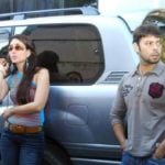 Kareena Kapoor with her SUV