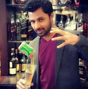 Raj Singh Jhinger Drinking Alcohol