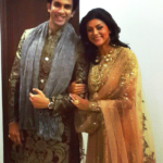 Rajeev Sen With His Sister, Sushmita Sen