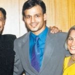 Vivek Oberoi with his parents