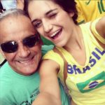 Annabel DaSilva With Her Father