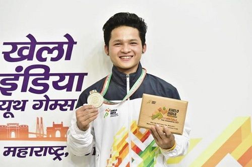 Jeremy Lalrinnunga in Khelo India Youth Games