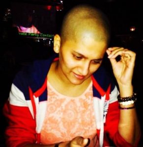 Jyoti Malshe in bald looks