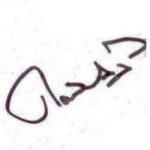 Matthew Hayden Signature