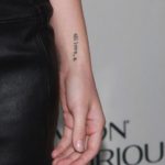 Olivia Wilde tattoo on her left hand