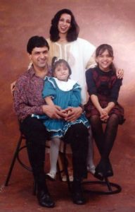Prakash Padukone's family picture