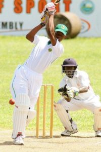 Shimron Hetmyer during a domestic match in 2013