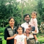 Sudarsan Pattnaik with his family