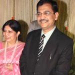 Ujjwal Nikam with his Wife