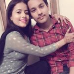Inder Kaur with her brother
