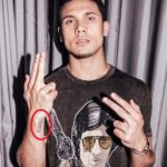 Mickey Singh tattoo on right wrist
