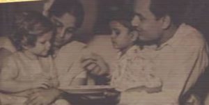 Nitin Mukesh in his Childhood