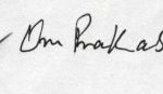 Om Prakash Chautala's Signature