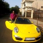 Rahul Mahajan's Porsche 911 car