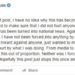 Zaira Wasim second deleted apology post