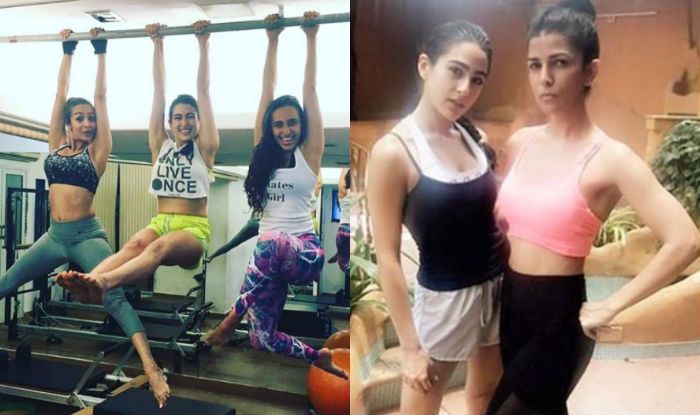 Sara Ali Khan with her workout buddies