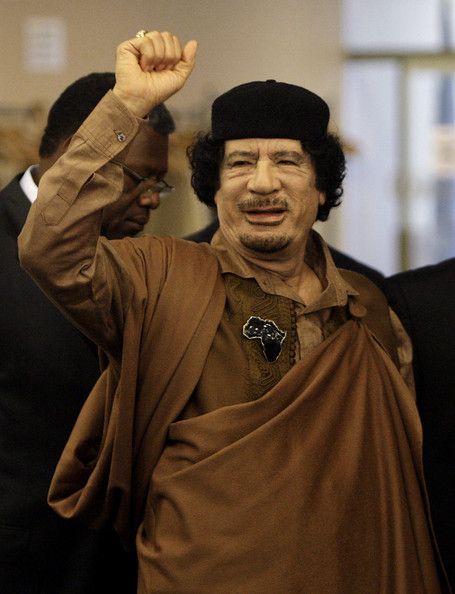 Muammar Gaddafi was helped by Christian Michel's father