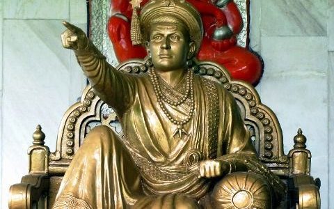 Sculpture of Madhavrao Peshwa