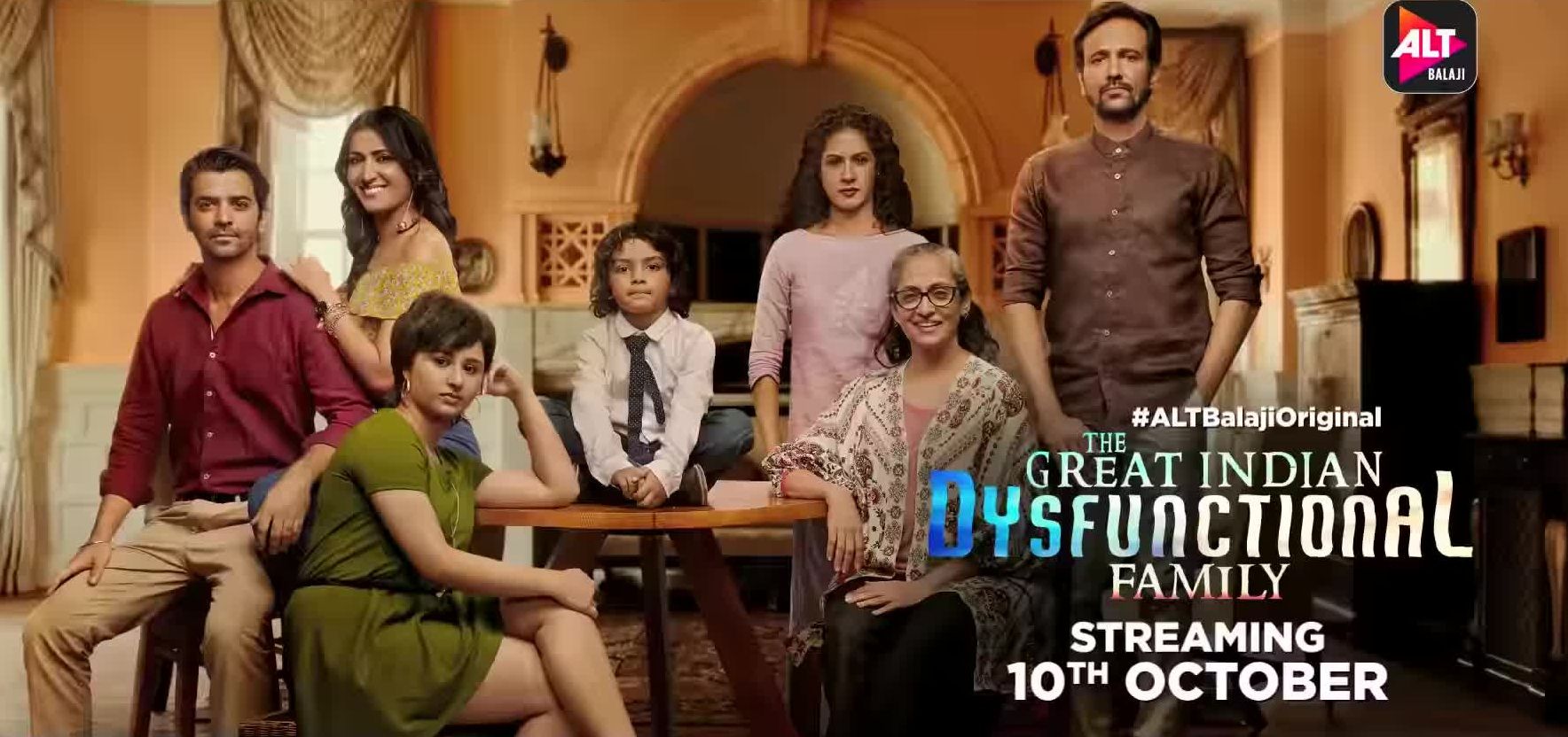 Swaroop Sampat in The Great Indian Dysfunctional Family