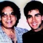 Akshay Kumar With His Father