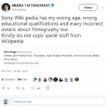 Amrita Rao's wikipedia controversy