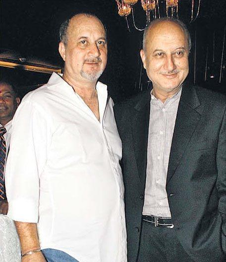 Anupam Kher With His Brother