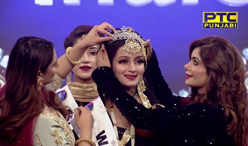 Khuspreet Kaur winner of Miss PTC Punjabi 2018