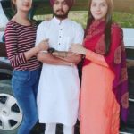 Khuspreet Kaur with her siblings