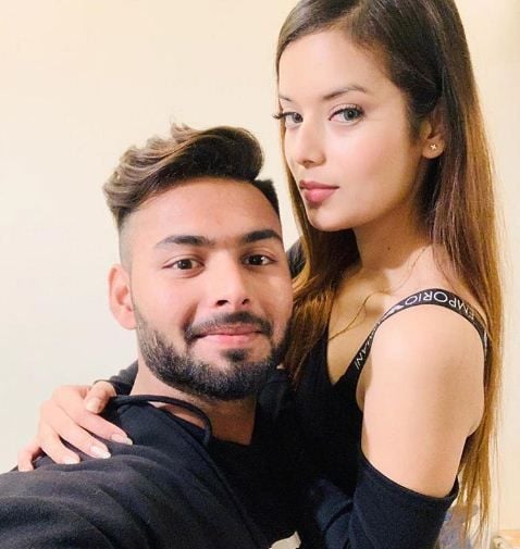 rishab pant's girlfriend