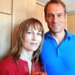 Suzanne Bernert with her brother Philippe Bernert