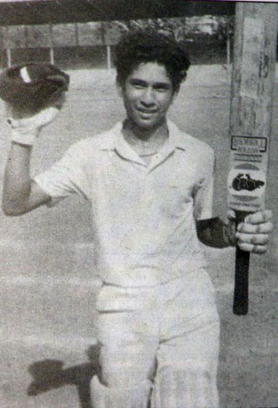Young Sachin Tendulkar