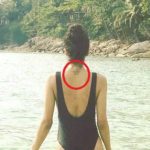 Diva Dhawan's Tattoo On The Nape Of The Neck