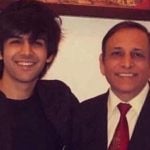 Kartik Aaryan With His Father
