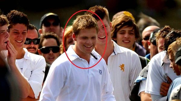 Lockie Ferguson during the 2008 national schools fast bowling competition
