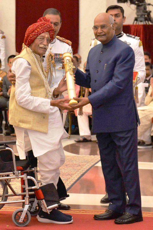 Mahashay Dharampal Gulati Honoured With Padma Shri By Ram Nath Kovind