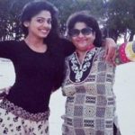 Pooja Sawant with her mother