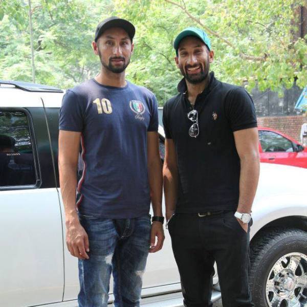 Sardar Singh With His Brother Didar Singh