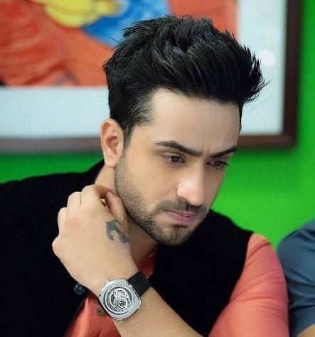 Aly Goni's Anchor Tattoo
