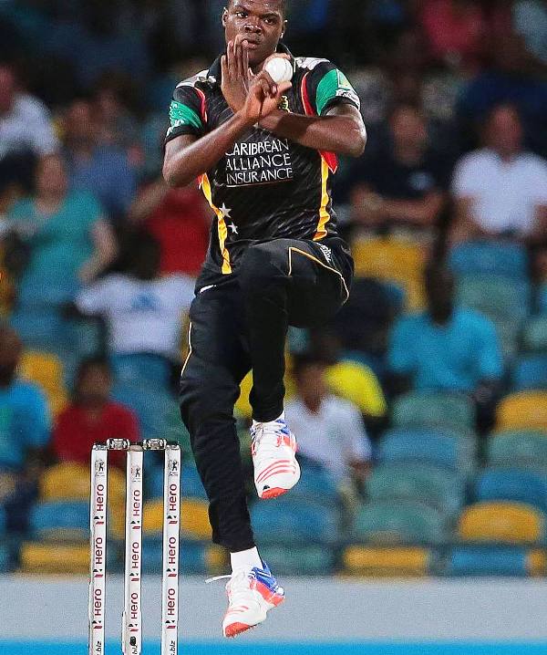 Alzarri Joseph Playing For St Kitts and Nevis Patriots