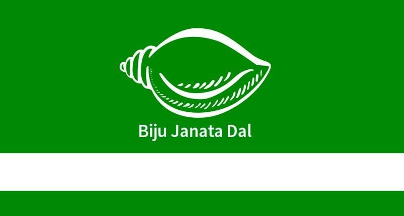 Biju Janata Dal (BJD) Flag