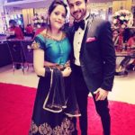 Dheeraj Dhooper with his sister